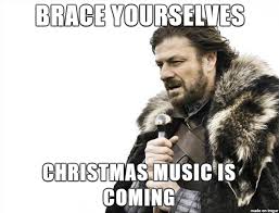 christmas music is coming