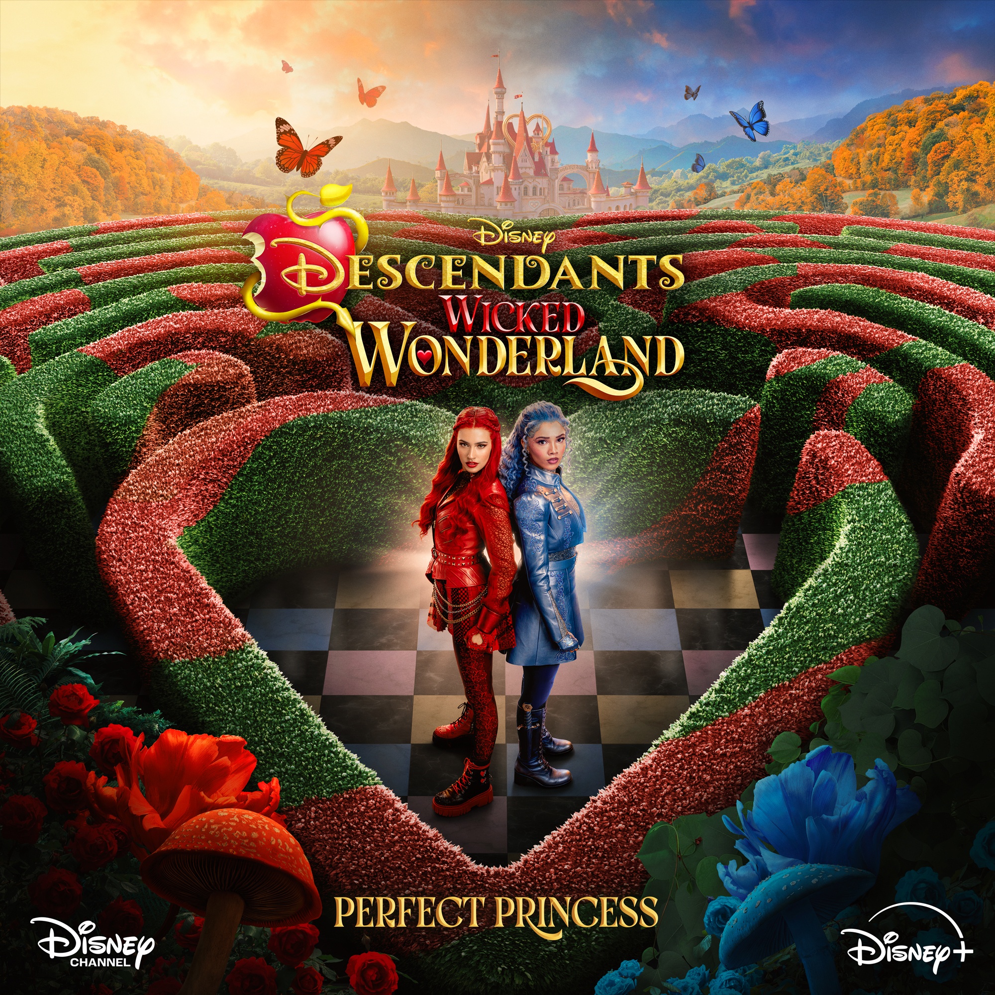 Kylie Cantrall, Malia Baker, Descendants - Cast, Disney Artwork